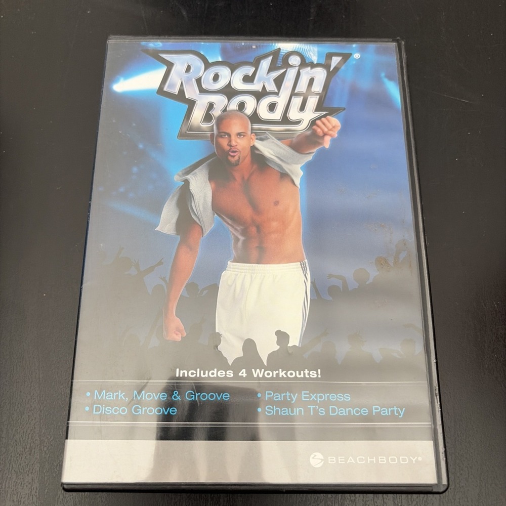 Rockin' Body Dance BeachBody DVD 4 Workouts Shaun T Dance Party